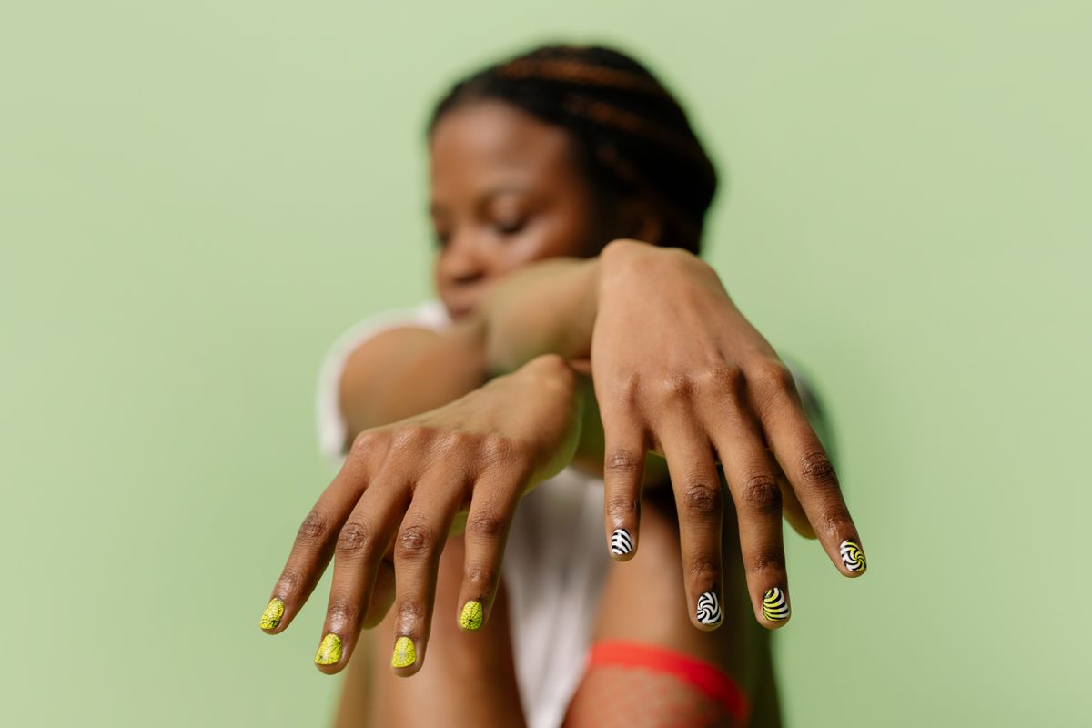 Manicure detail
